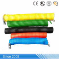 High elasticity colored soft plastic flexible TPU spiral coil printable cable marking tube